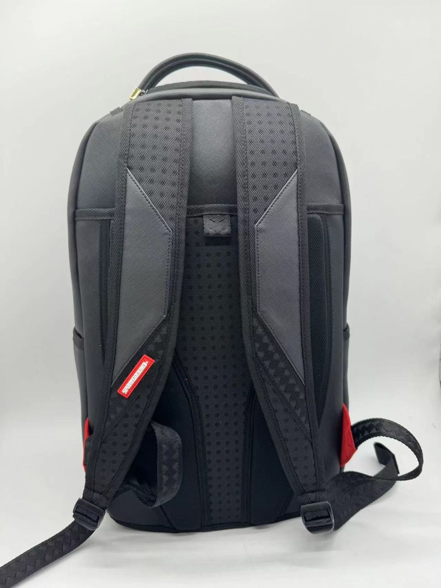 SPRAYGROUND SHARK CENTRAL MIDNIGHT BLUE DLXSV BACKPACK B7633