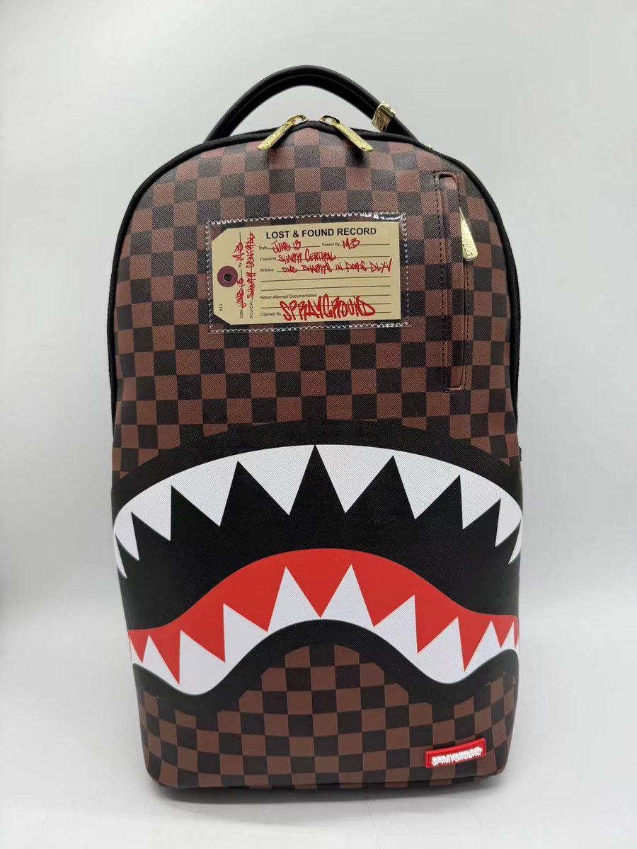 SPRAYGROUND SHARKS IN PARIS LOST & FOUND BACKPACK B7687
