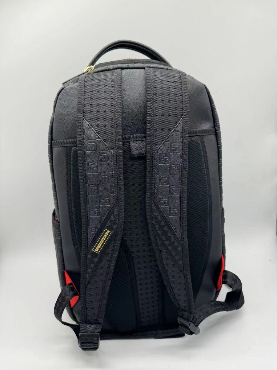 SPRAYGROUND BLACK OUT SHARKS IN PARIS DLXSV BACKPACK B7531