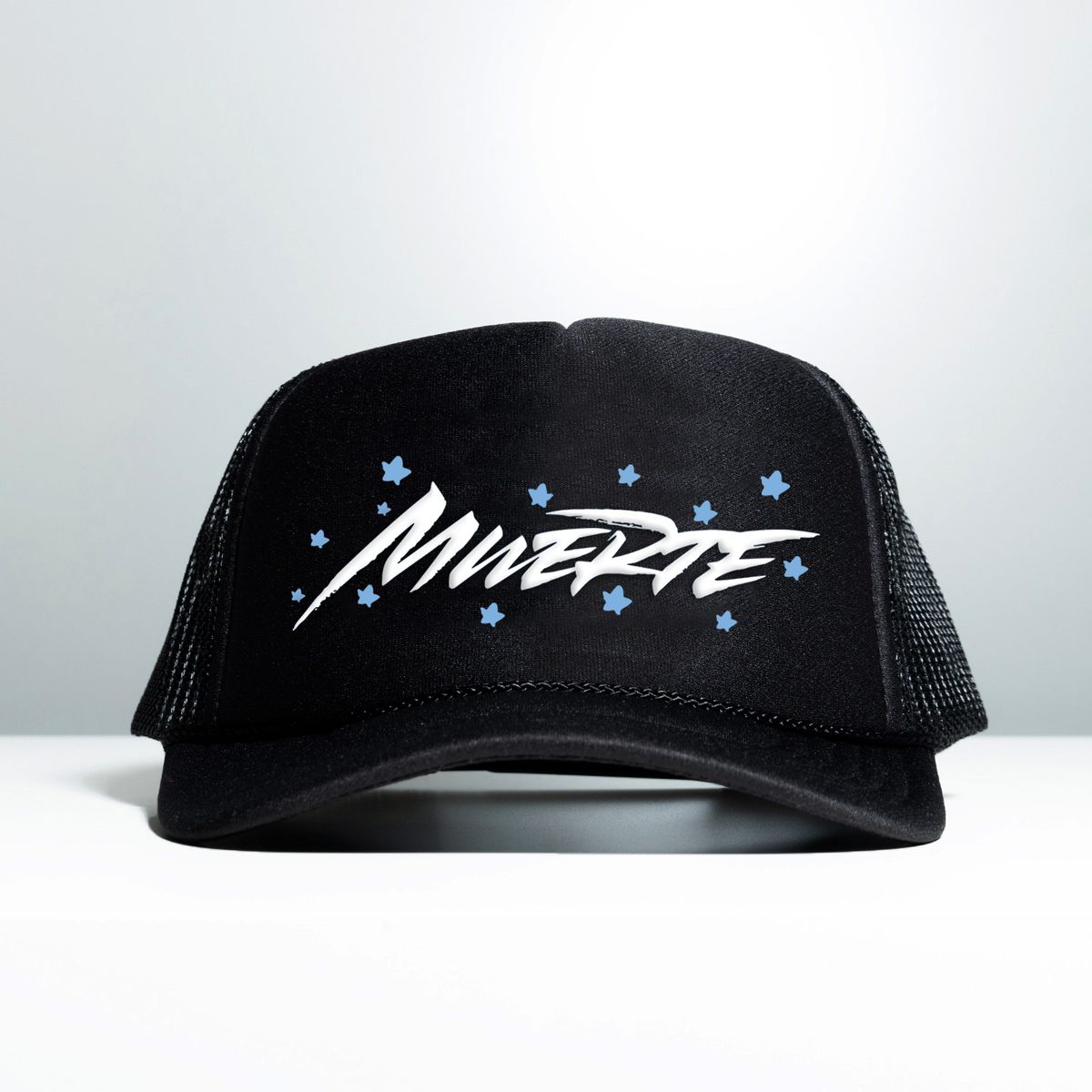 MUERTE Muerte Script Stars BLACK HAT