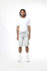 SMOKE RISE ESSENTIAL SHORTS JS24109 RADIANT GREY