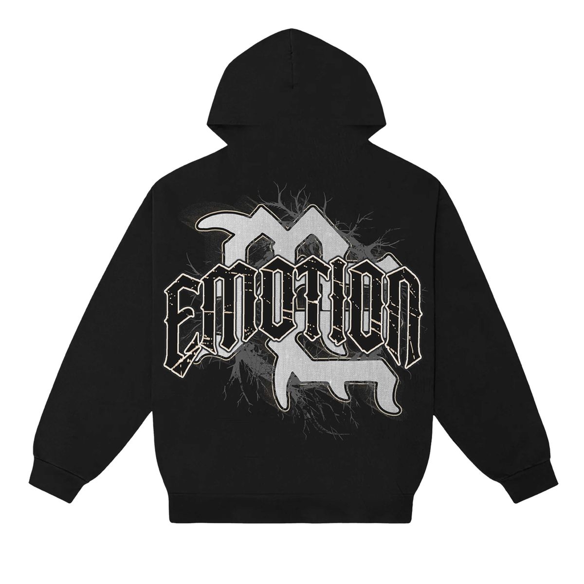 MIXED Blinded' Black Hoodie