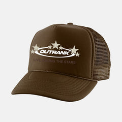 Outrank Among The Stars Trucker ORH724 Brown