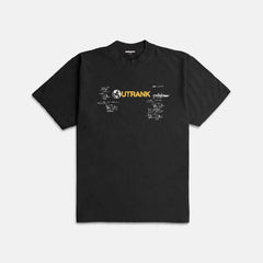 Outrank Cash Rules Ultra Heavyweight T-shirt ORX529 Black