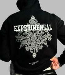 GANAS EXPERIMENTAL HOODIE, (GG24) BLACK