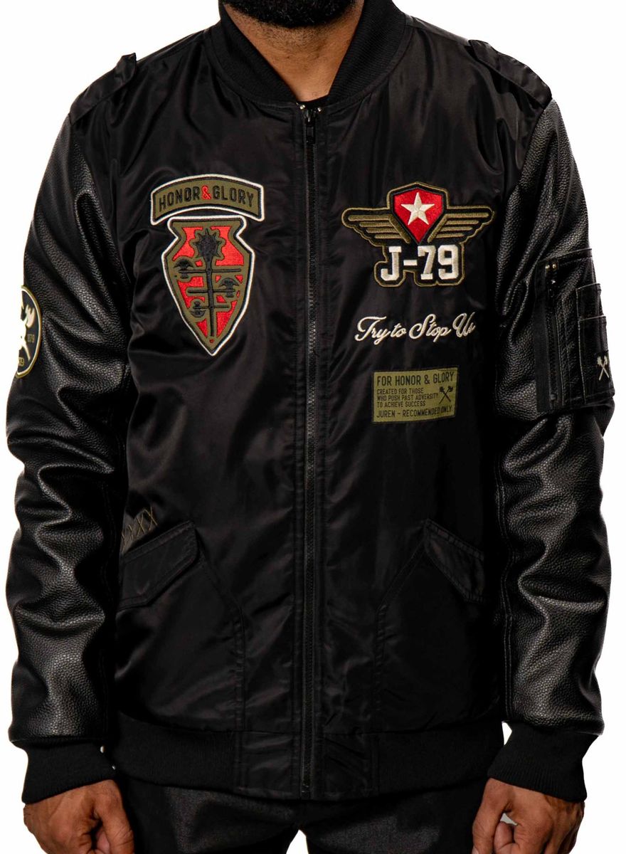 JUREN Honor & Glory Bomber Jacket