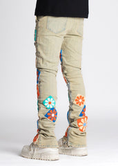 GUAPI Vintage Flowers Denim