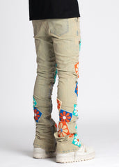 GUAPI Vintage Flowers Denim