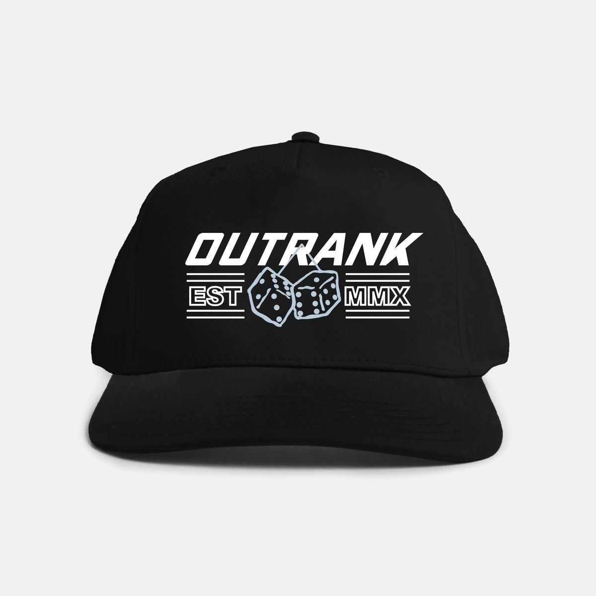 Outrank Roll The Dice Snapback ORH703 BLACK