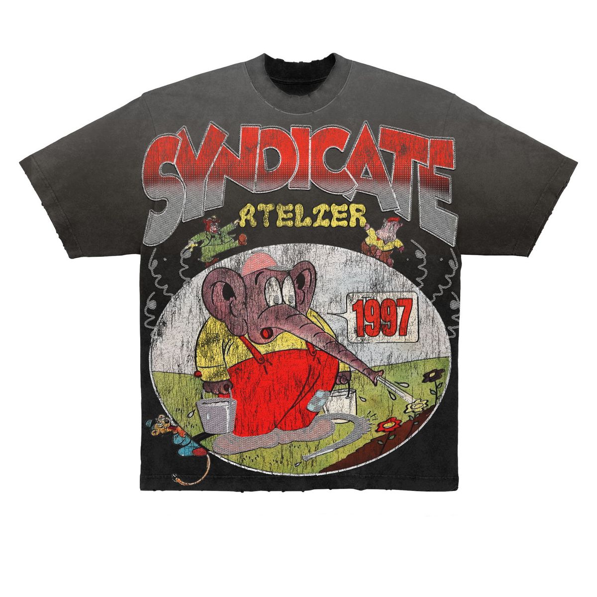 THE SYNDICATE "Atelier Garden" Black Wash SST - 16