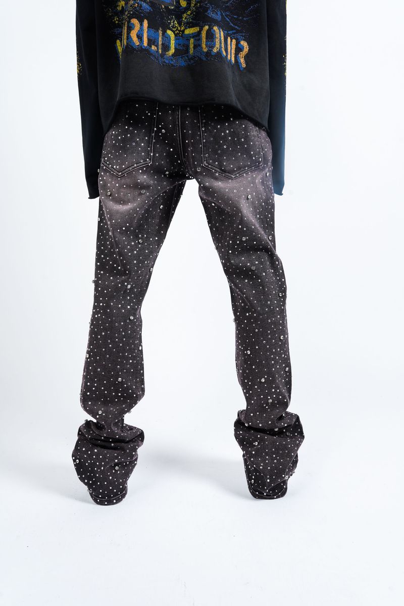 PAPER MONEY STARGAZER JEANS PM1039 BROWN