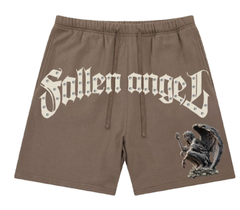 ROKU LOST ANGEL FLEECE SHORTS RK3481605 DARK TAUPE