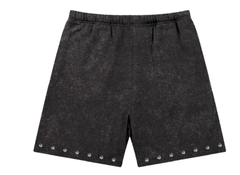 ROKU KID ANGEL ENZYME WASHED STUDDED FT SHORTS RK3481633