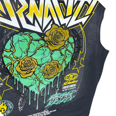 TENACITI NEVER BROKEN SLEEVELESS T25-503 VINTAGE BLACK TEE