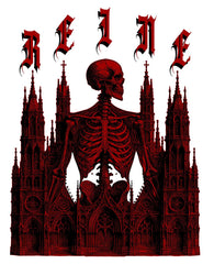 NOVEMBER REINE tee skeletal tower