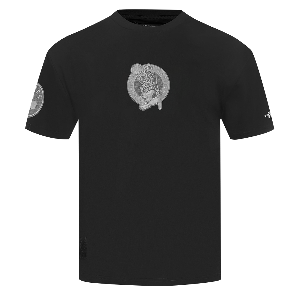 PRO BOSTON CELTICS MEN'S S/S TEE REVERSE FRENCH TERRY BBC1515874 BLACK