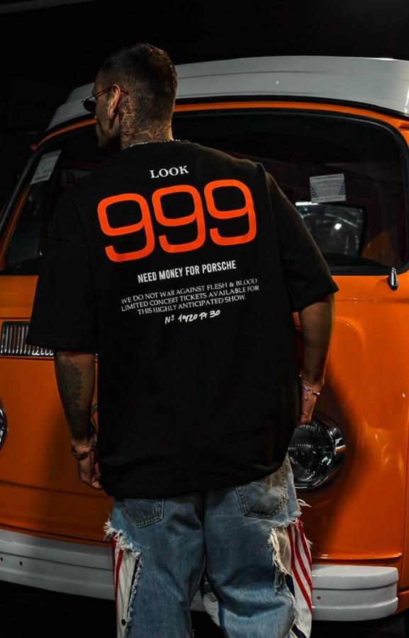 RICH GANG NEED MONEY FOR PORSCHE HIGH QUALITY PRINTED T-SHIRT