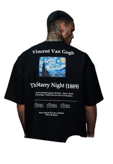 ESCOBAR VAN GOGH T-SHIRT, (ESC349) BLACK