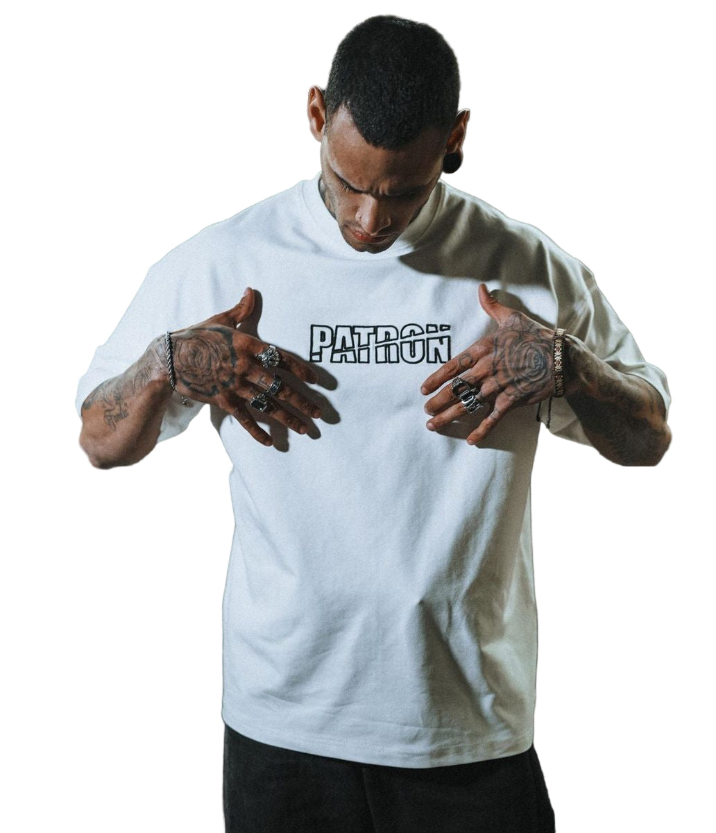 ESCOBAR PATRON T-SHIRT, (ESC215) WHITE