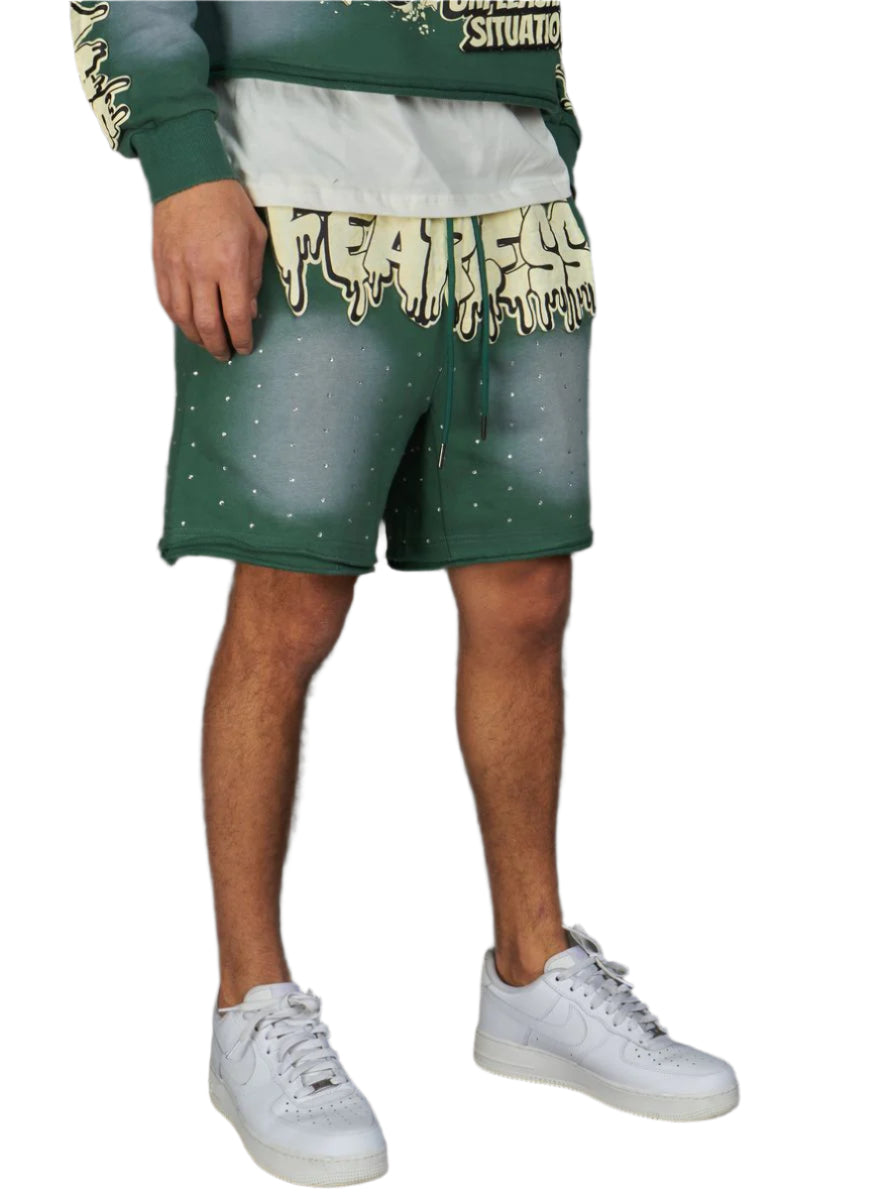 NME Shorts - Giles - Green - 349