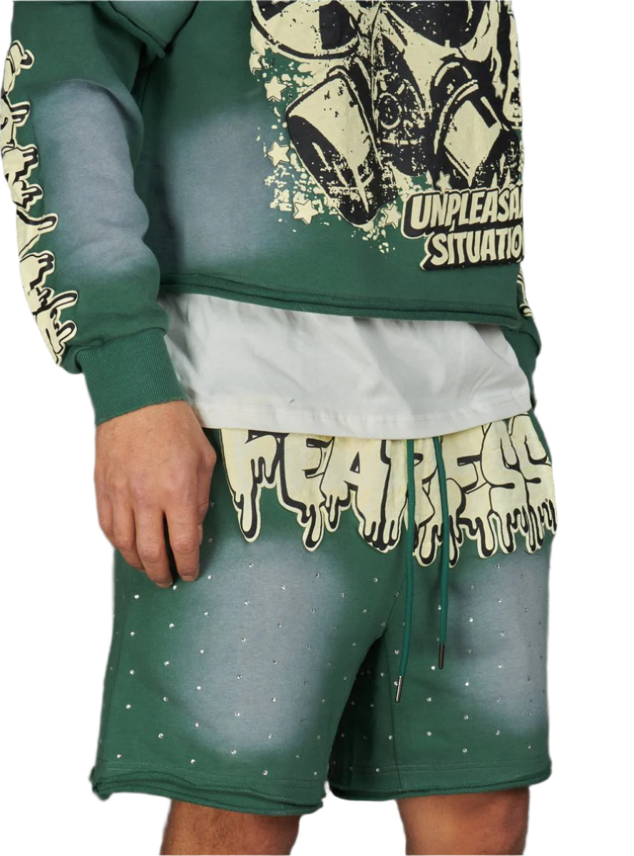 NME Shorts - Giles - Green - 349