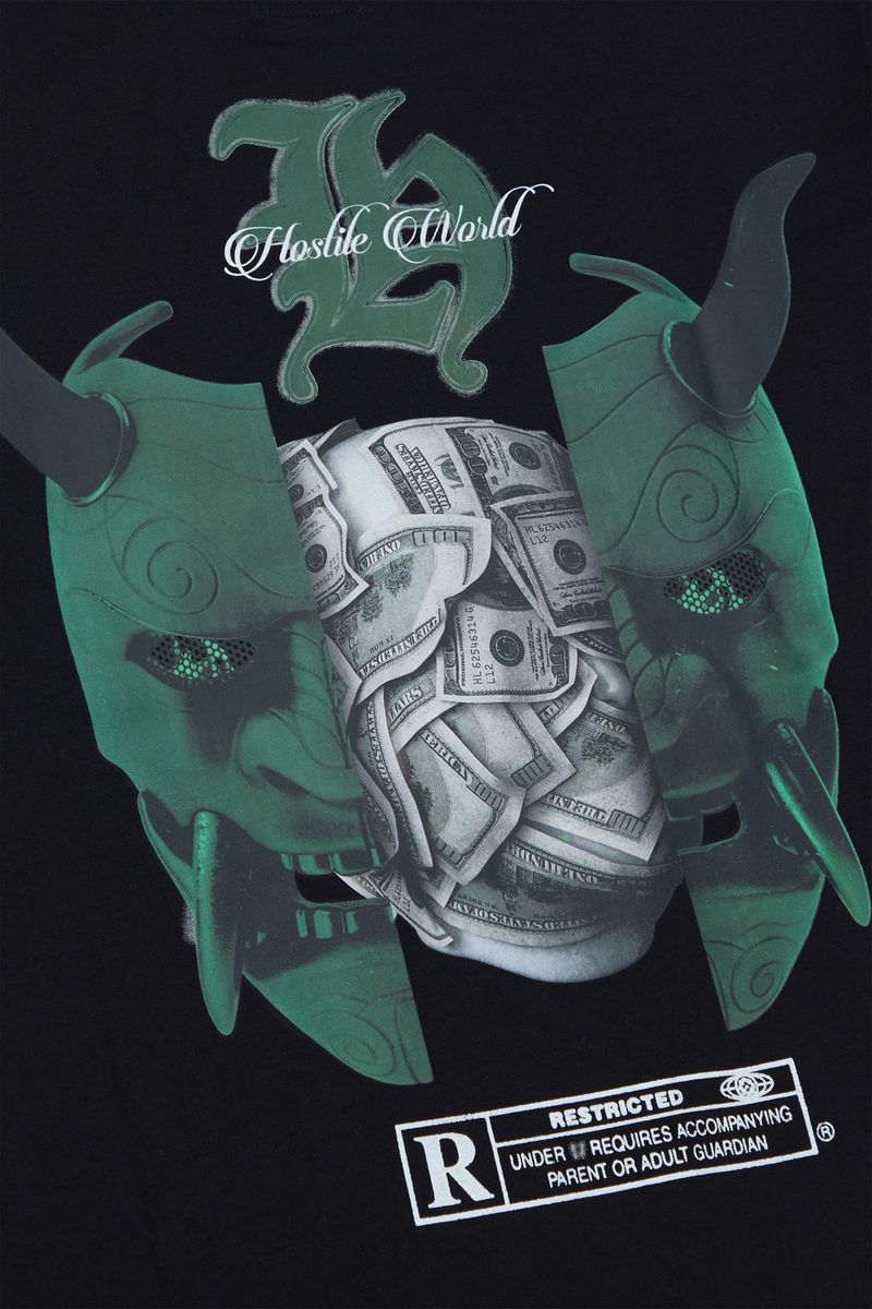 XHostile-shadow riches HX00010 BLACK