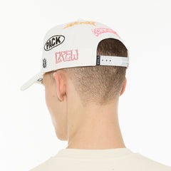 LOGO MESH BACK TRUCKER HAT "CULT COMMUNITY" 625BC-CH108A WINTER WHITE
