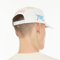 LOGO MESH BACK TRUCKER HAT "CULT COMMUNITY" 625BC-CH108A WINTER WHITE