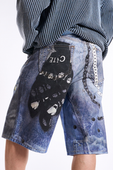 BY WAIMEA BLUE WASH M7491T SHORT