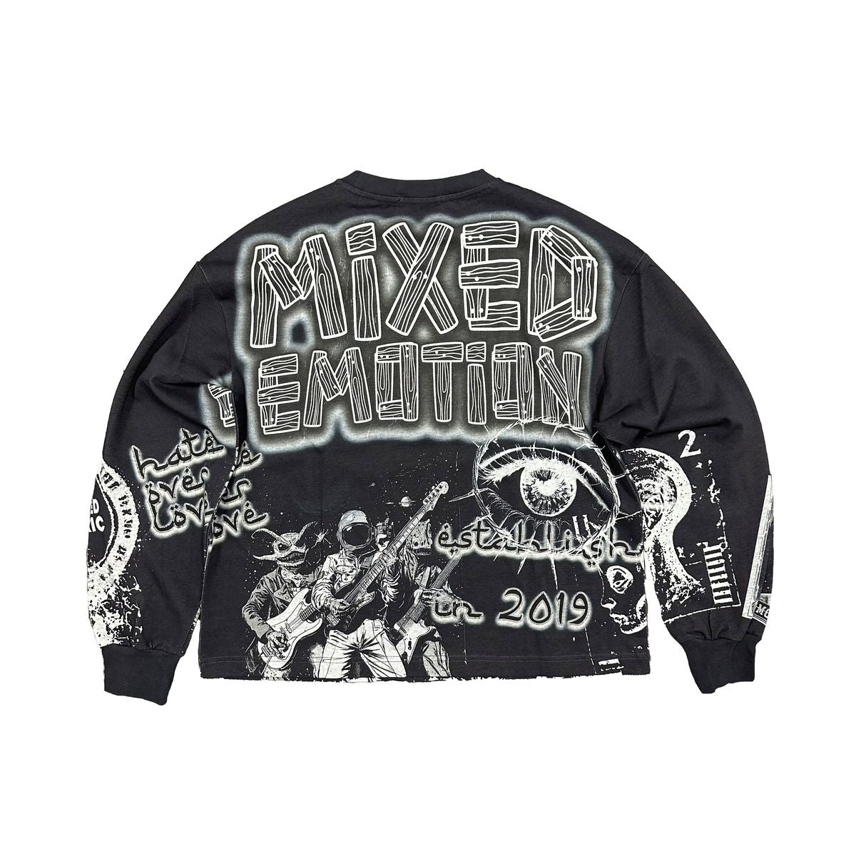 MIXED EMOTION Astro' Long Sleeve HOODIES