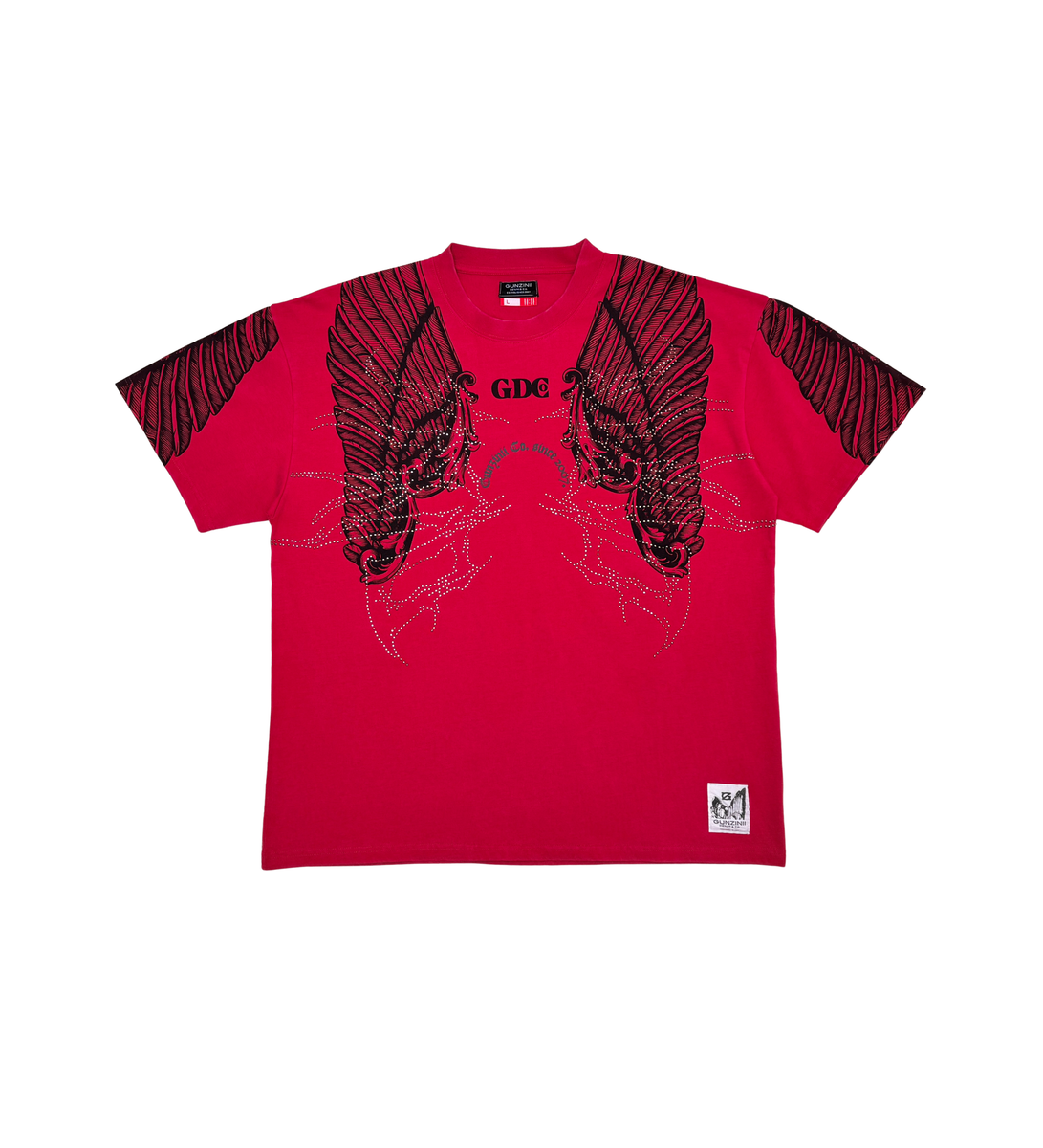 Gunzinii tshirt GUNZINII SPRING GZ571-RED RED