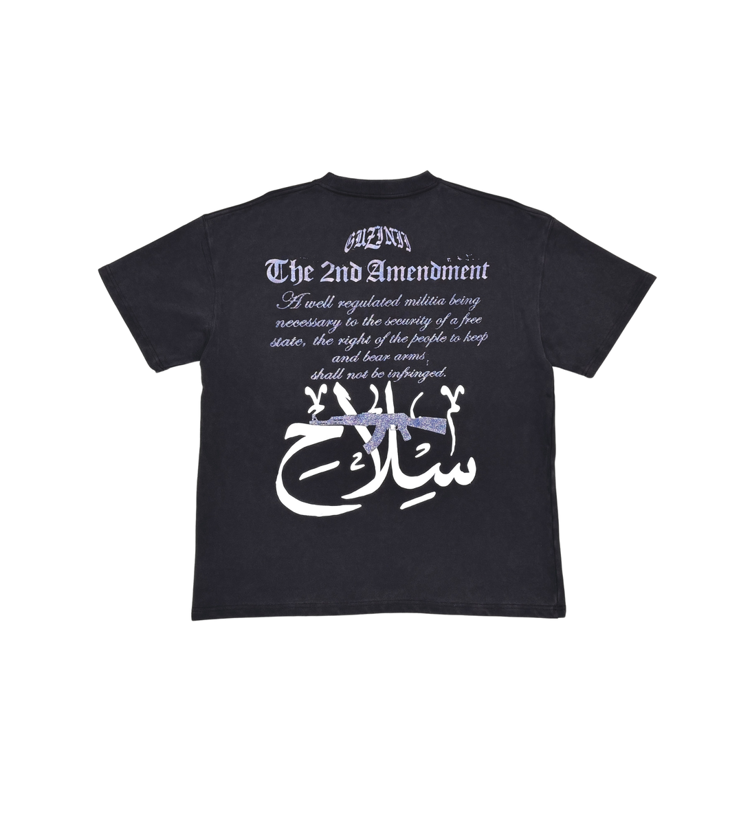 Gunzinii Gunzinii tshirt GZ562 Black