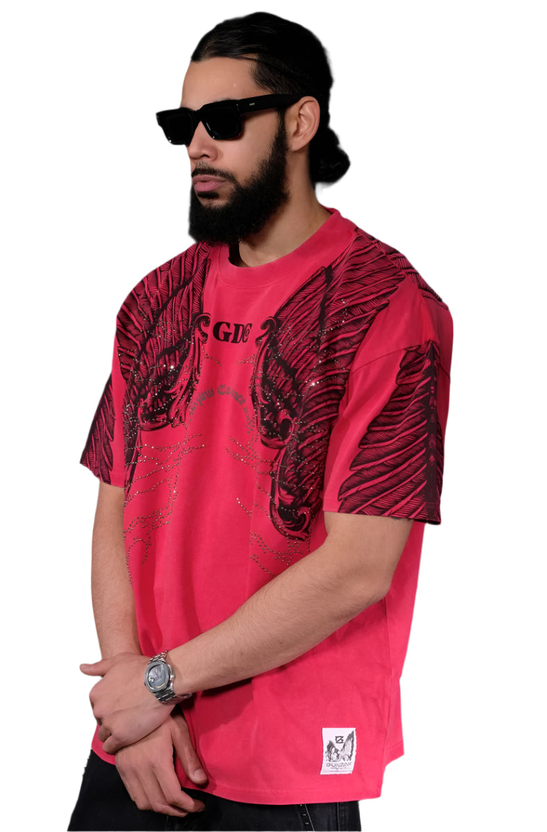Gunzinii tshirt GUNZINII SPRING GZ571-RED RED