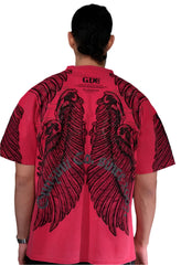 Gunzinii tshirt GUNZINII SPRING GZ571-RED RED