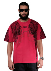 Gunzinii tshirt GUNZINII SPRING GZ571-RED RED