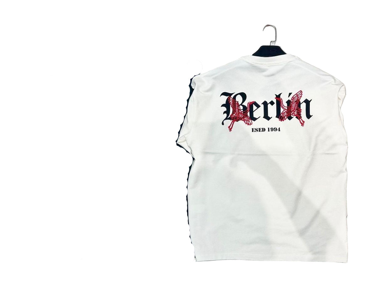 ESCOBAR BERLIN ESED 1994 WHITE OVZ TEE, (EC28)