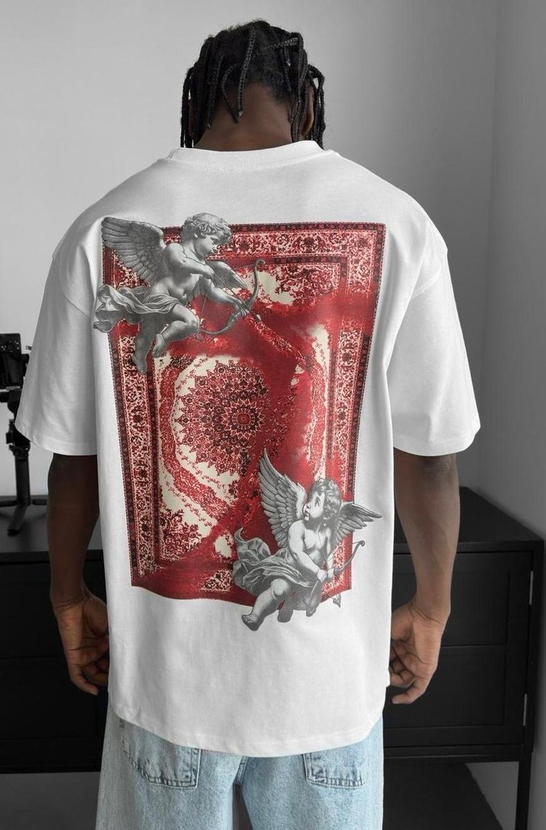 MAFIA ANGELS OVZ TEE, (LAG45) WHITE