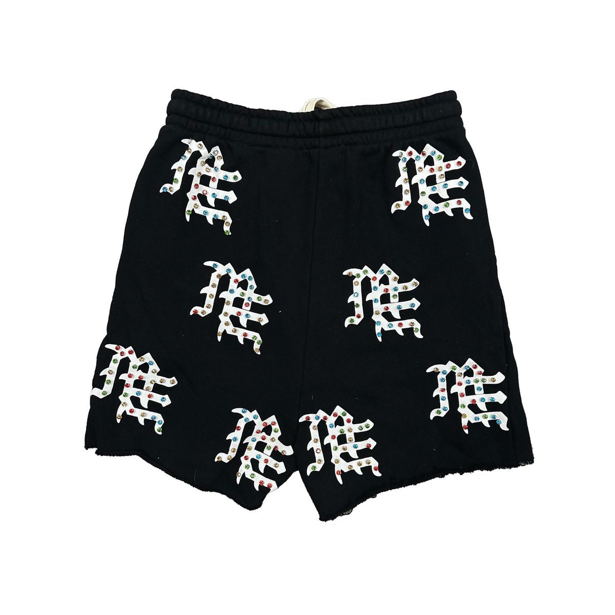 MIXED EMOTION Black 'ME' Logo Shorts