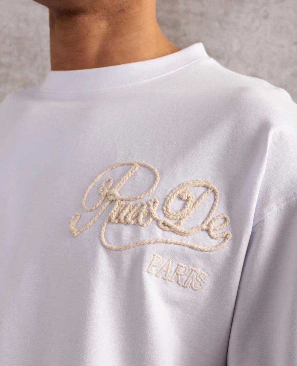 PLUS EIGHTEEN RUES DE PARIS OVZ TEE, (PL20) WHITE