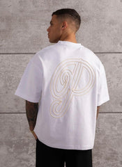 PLUS EIGHTEEN RUES DE PARIS OVZ TEE, (PL20) WHITE