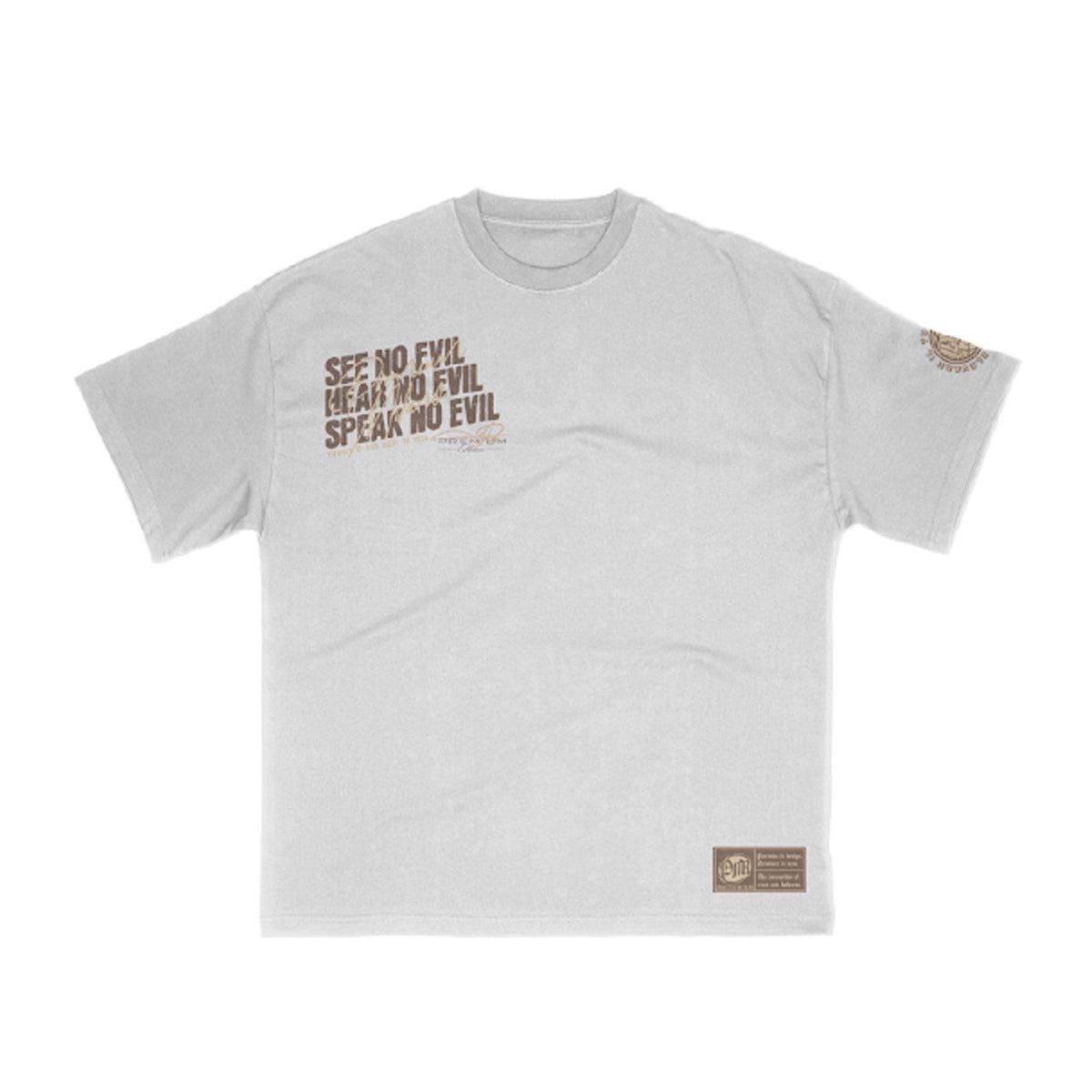 PREMIUM No Evil New Generation Tee S25331-18-WHITE
