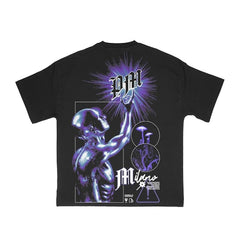 PREMIUM MILANO Elevated Lifestyle Tee S25331-14-BLACK