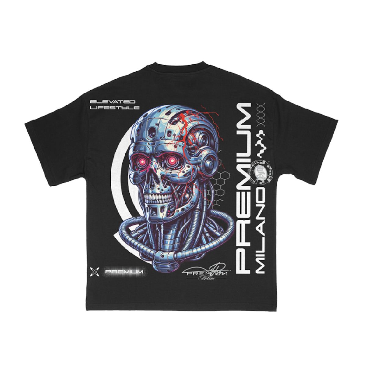 PREMIUM MILANO Premium Ai Tee S25331-11-BLACK