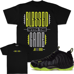 MILLION DOLLA Blessed with the Game - Black T-Shirts