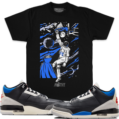 MILLION DOLLA Space Dunk - Black T-Shirts