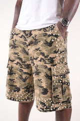 PAPER MONEY Pearl Crystal Camo SHORT Camo