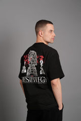 RING GANG STRATEGY OVZ TEE, (YP65) BLACK