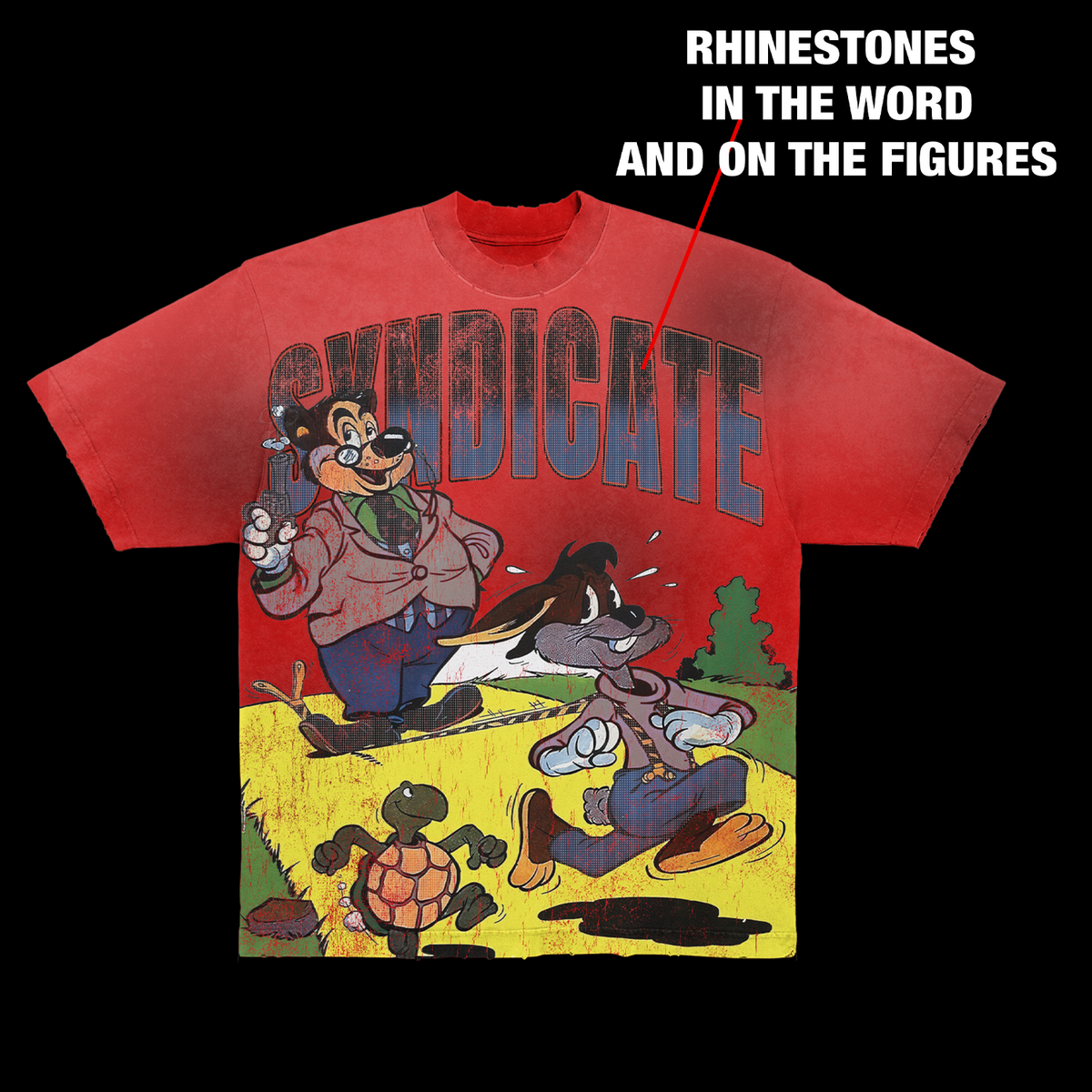 THE SYNDICATE Head Start" Red Wash SST - 29