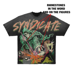THE SYNDICATE "13" Black/Orange Wash SST - 39
