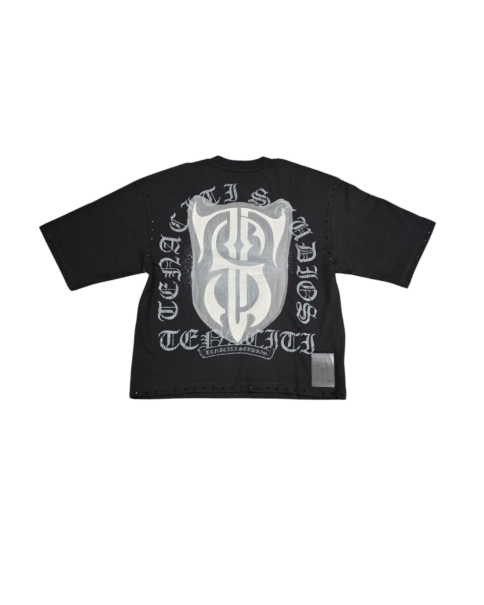 TENACITI TENACIOUS GLOW T25-1015 BLACK TEE